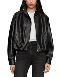 Z Supply - Corin Faux Leather Bubble Hem Jacket - Lyst