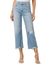 Joe's Jeans - The Blake High Rise Cropped Wide Leg Jeans In Capricorn - Lyst