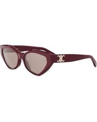 Celine - Triomphe Cat Eye Sunglasses, 56Mm - Lyst