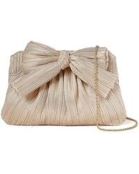 Loeffler Randall - Rayne Small Pleated Bow Frame Clutch - Lyst