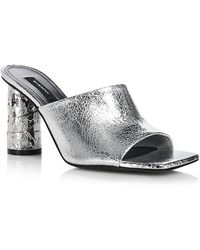 Givenchy - Tape Heel Mule Sandals - Lyst