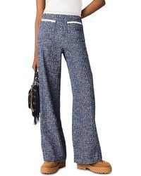 Maje - Marled Tweed Pants - Lyst