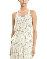 Theory - Belt Halter Neck Top - Lyst