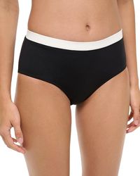 STAUD - Devon High Rise Bikini Bottom - Lyst