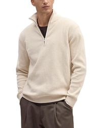NN07 - Danny Half Zip Sweater - Lyst