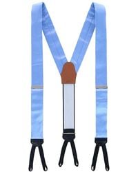 Trafalgar - Sutton Formal Solid Color Silk Brace - Lyst