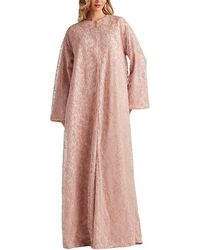 Tadashi Shoji - Baynton Sequin Embroidered Caftan Gown - Lyst
