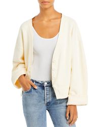 Citizens of Humanity Ruby Fleece Cardigan - White