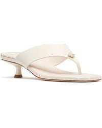 Kate Spade - Spade Flower Kitten Heel Sandals - Lyst