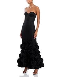 Aqua - X Angelica Hicks Rosette Gown - Lyst
