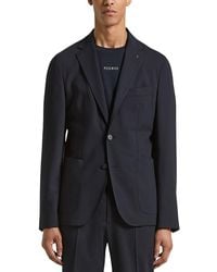 Peserico - Solid Regular Fit Suit Jacket - Lyst