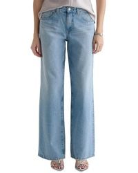 AG Jeans - Adria Low Rise Wide Leg Jeans - Lyst