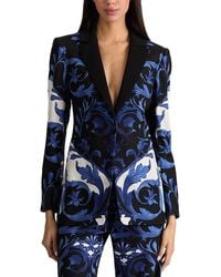 Alice + Olivia - Breann Printed Blazer - Lyst
