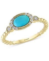 Bloomingdale's Fine Collection - Diamond Stack Ring - Lyst