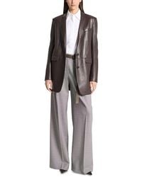 Michael Kors - Kobi Halperin Leather Boyfriend Blazer - Lyst