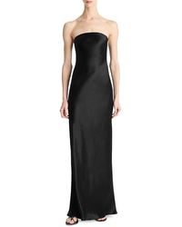 Vince - Strapless Maxi Dress - Lyst