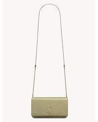 Saint Laurent - Cassandre Crossbody Bag Phone Holder With Strap - Lyst