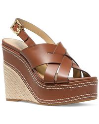 Michael Kors - Nora Wedge Sandals - Lyst