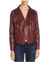 bagatelle red leather jacket