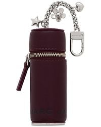Marc Jacobs - The Lipstick Leather Case Charm - Lyst