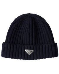 Prada - Wool Beanie - Lyst