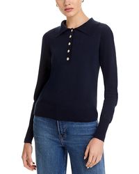 SINGLE THREAD - Ribbed Polo Sweater - Lyst