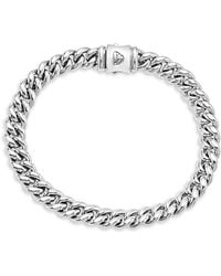 Lagos - Lago Sterling Anthem Curb Chain Link Bracelet - Lyst