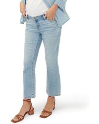 Hatch Collection - Under The Bump Crop Maternity Jean - Lyst