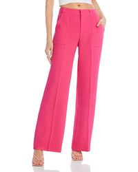 Aqua - Wide Leg Pants - Lyst