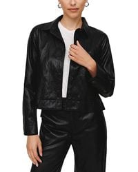 Bella Dahl - Faux Leather Jacket - Lyst