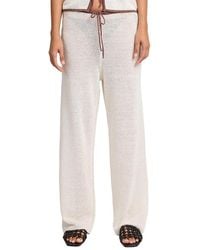 Onia - Linen Knit Drawstring Pant - Lyst
