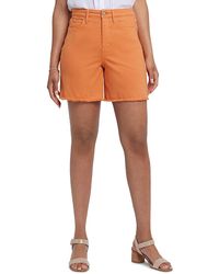 NYDJ - Berkyn Relaxed High Rise Jean Shorts - Lyst