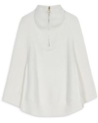 Echo - Texture Knit Cape - Lyst