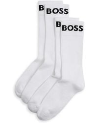 BOSS - Sport Crew Socks, Pack Of 2 - Lyst