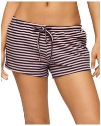 Edikted - Jainee Striped Drawstring Shorts - Lyst