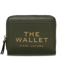 Marc Jacobs - The Leather Mini Compact Wallet - Lyst