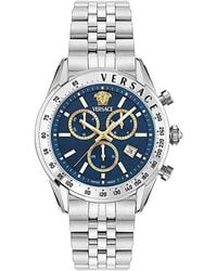 Versace - Chrono Master 44Mm Watch - Lyst