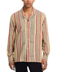Kardo - Ayo Printed Long Sleeve Camp Shirt - Lyst