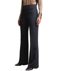 Reiss - Petite Priya Flare Leg Trousers - Lyst
