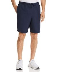 mens black lacoste shorts