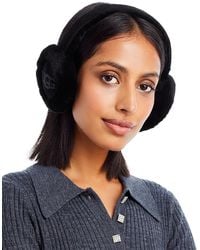 UGG - Embroidered Logo Shearling Earmuffs - Lyst