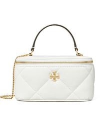 Tory Burch - Kira Diamond Quilted Leather Vanity Bag - Lyst