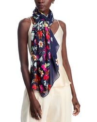 Echo - Falling Flowers Wrap Scarf - Lyst
