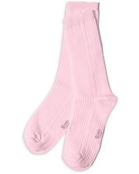 Stems - Rib Knit Crew Socks - Lyst