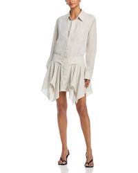 Alexander Wang - Cut Off Double Shirt Dress - Lyst