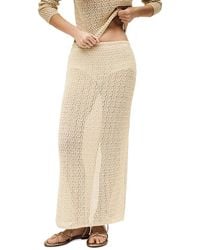 Ba&sh - Jupe Prettie Crochet Maxi Skirt - Lyst