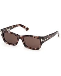 Tom Ford - Rectangular Sunglasses, 53Mm - Lyst