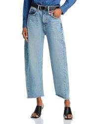 Rag & Bone - Charlie High Rise Ankle Barrel Leg Jeans - Lyst