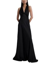 jersey style prom dresses Ashley Lauren 11560 Prom Dress Royal 4 / White main image 0