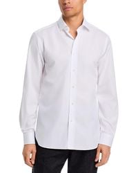 BOSS - X Beckham Spread Collar Button Down Shirt - Lyst